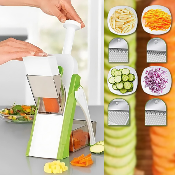 Fatiador multifunções para legumes e frutas | SLICEWISE