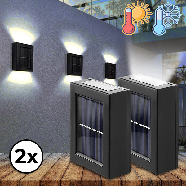 Candeeiro solar (2 unidades) | DUOLUMO