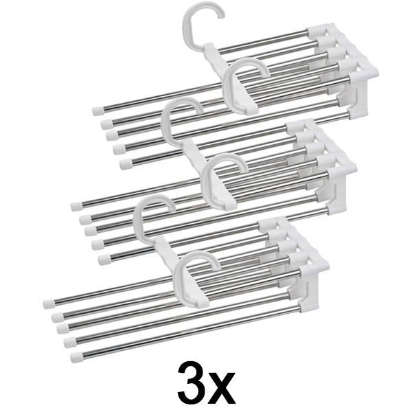 3x Cabide Multiusos para Calças | SMARTHANGER