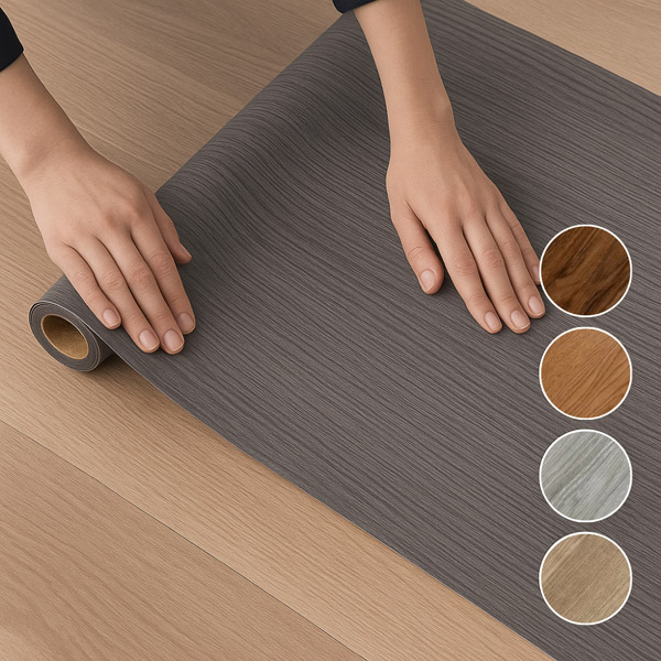 Autocolante com padrão de madeira autoadesivo (300x40cm) | DURAWOOD